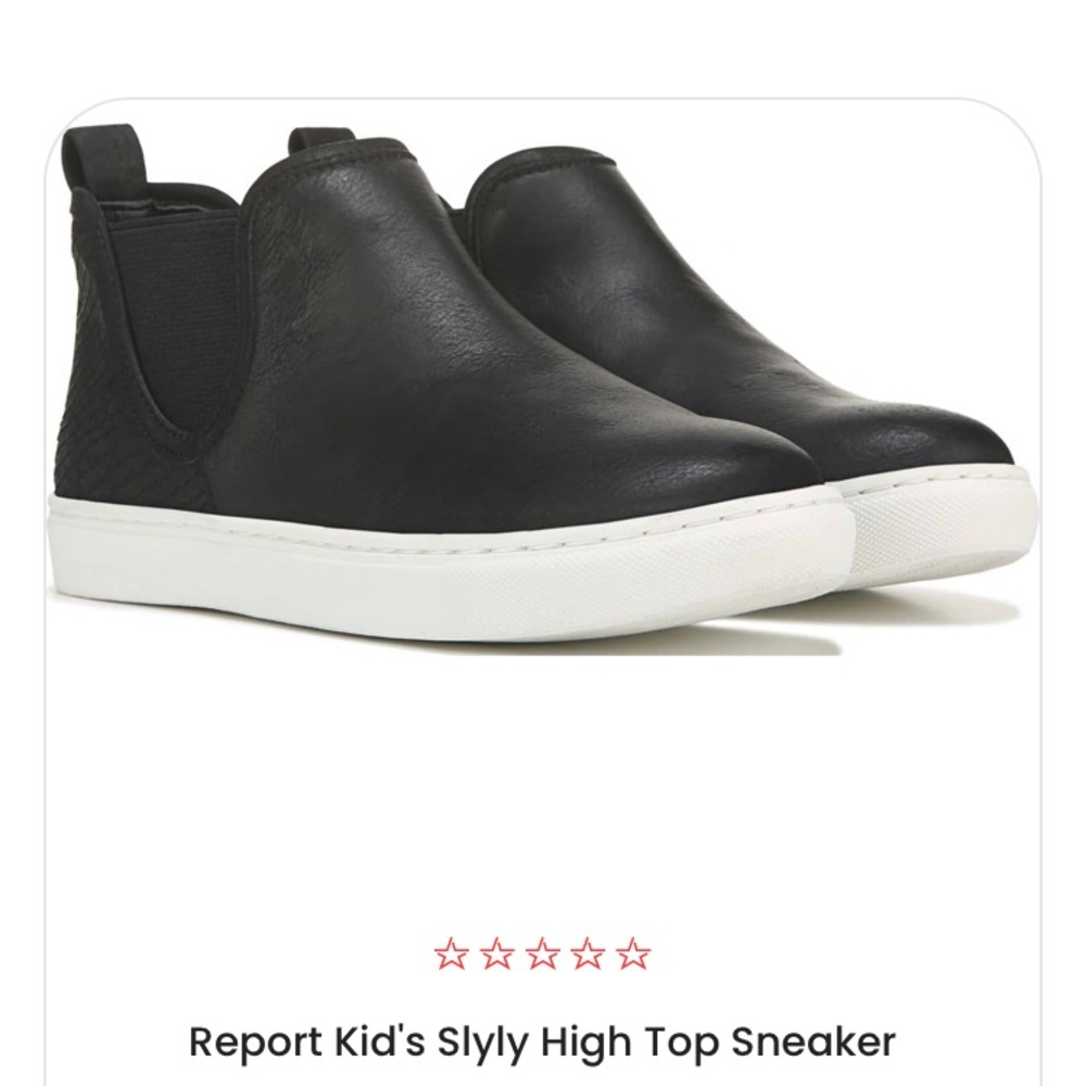 Report Slyly Blk Exotic kids shoe